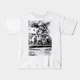 bmx racing Kids T-Shirt